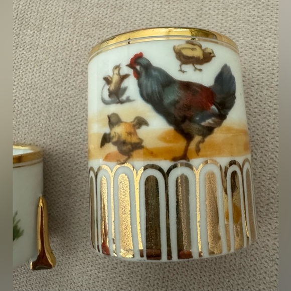 Set of 3 Stamped Thomas Bavarian Egg Cups - Picture 2 of 13